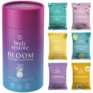 Body Restore Shower Steamers/Bomb/Fizzies Aromatherapy